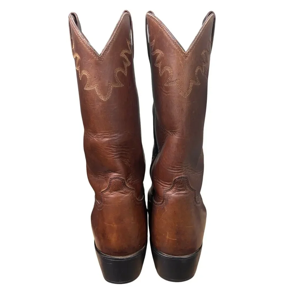 Ariat Men’s Heritage Brown Leather Western Cowboy Boots Size US 13 D